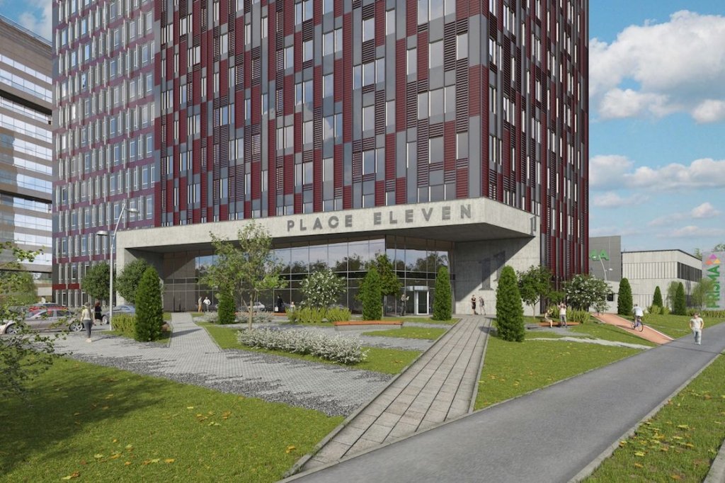 IT uzņēmums VISMA kļūs par jaunā biroju centra Place Eleven galveno nomnieku