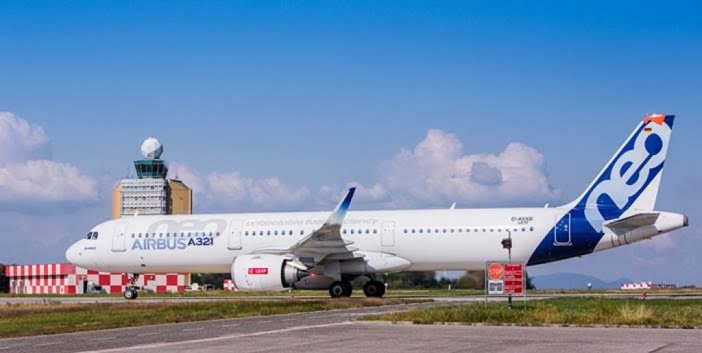 FOTO: Wizz Air iepazīstina ar Airbus lidmašīnu A321neo