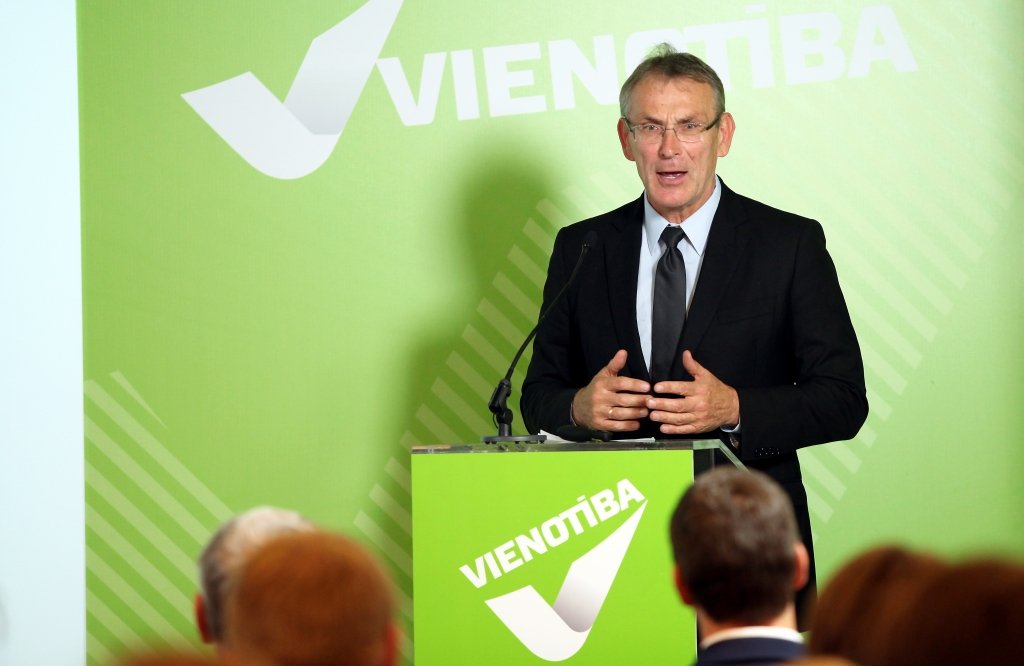 Piebalgs: Vienotība nav un nedrīkst būt viena cilvēka partija
