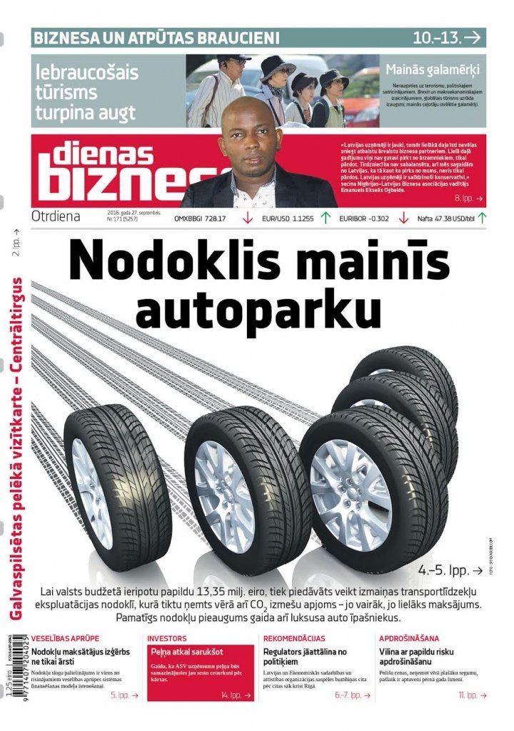 Dienas tēma: Nodoklis mainīs autoparku
