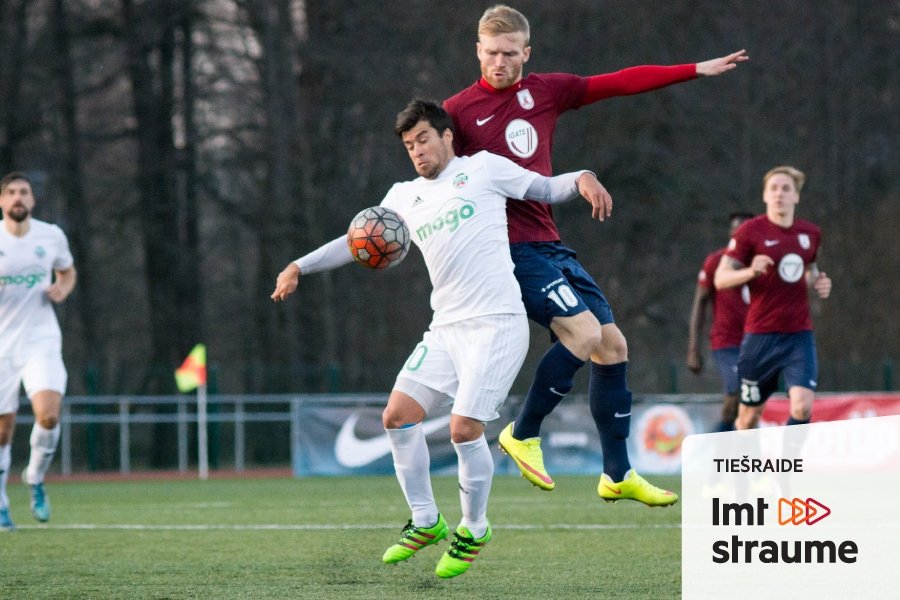 Skaties šovakar tiešraidē spēli starp FK «Jelgava» un «Liepāja» (VIDEO)