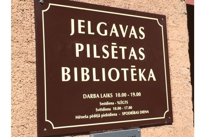 Bibliotēka nākamnedēļ būs slēgta