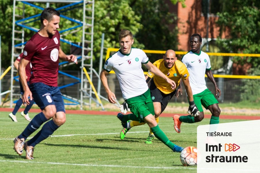 Skaties tiešraidē spēli starp FK «Jelgava» un FS «Metta/LU» (VIDEO)