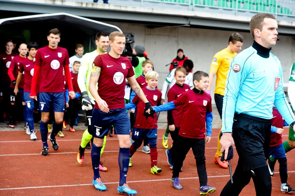 «Jelgavas» futbolistu zaudējums sudraba vērtībā (FOTO)