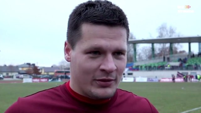 Mārcis Ošs par FK «Jelgava» izcīnīto sudrabu (VIDEO)