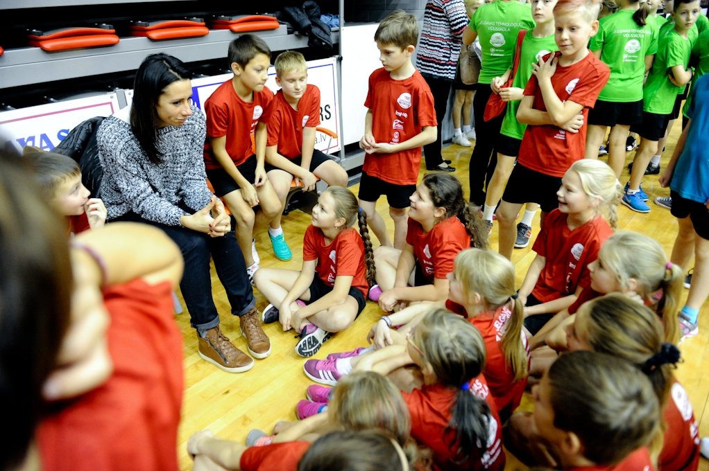 Līderi iedvesmo jaunos sportotājus (FOTO)