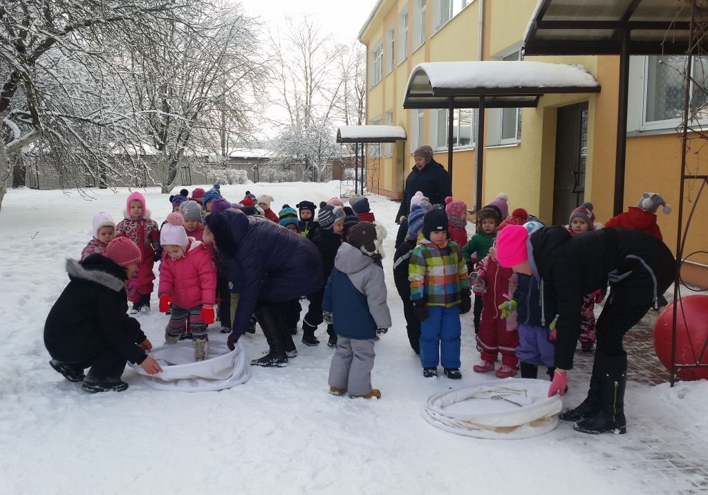 Sniega diena «Pasaciņā» (FOTO)