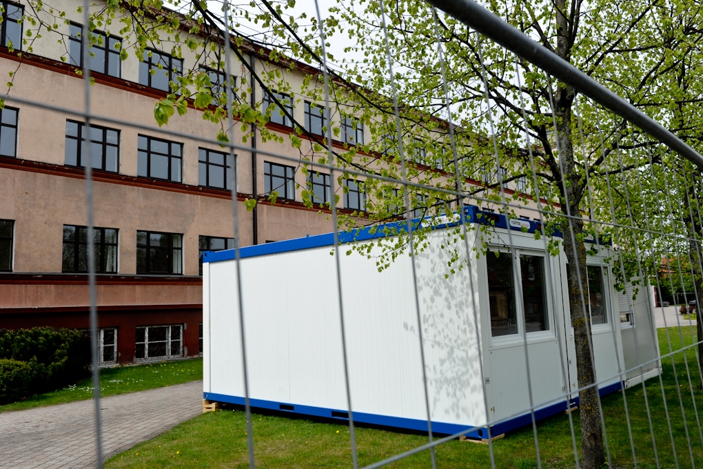 Solis tuvāk ģimnāzijas pārbūvei (FOTO)