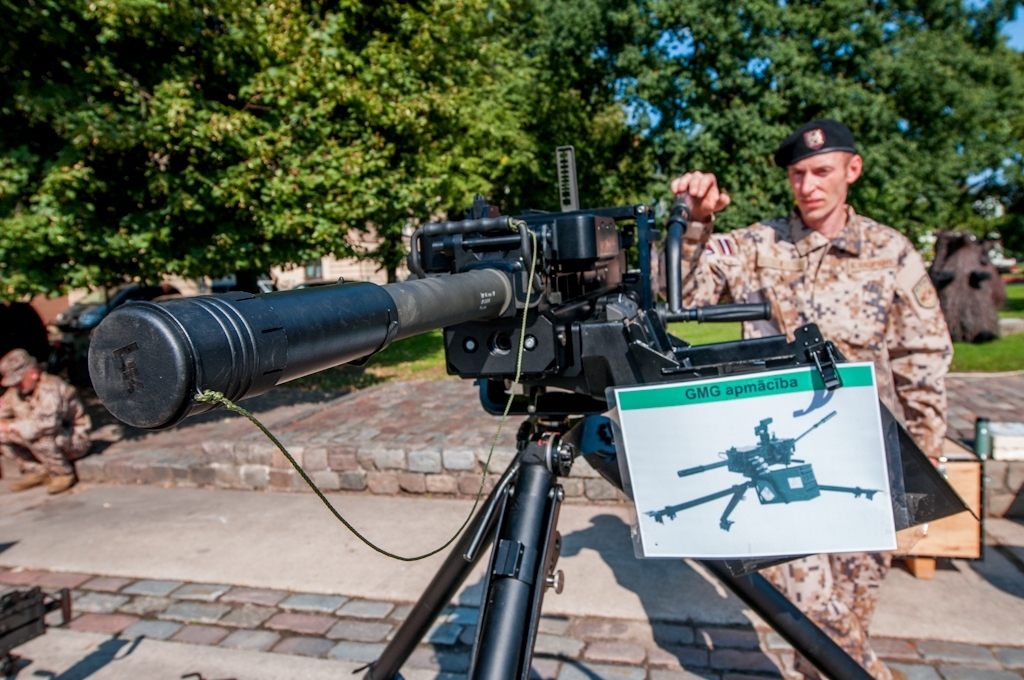 Demonstrēs ASV un Latvijas militāro tehniku un ekipējumu