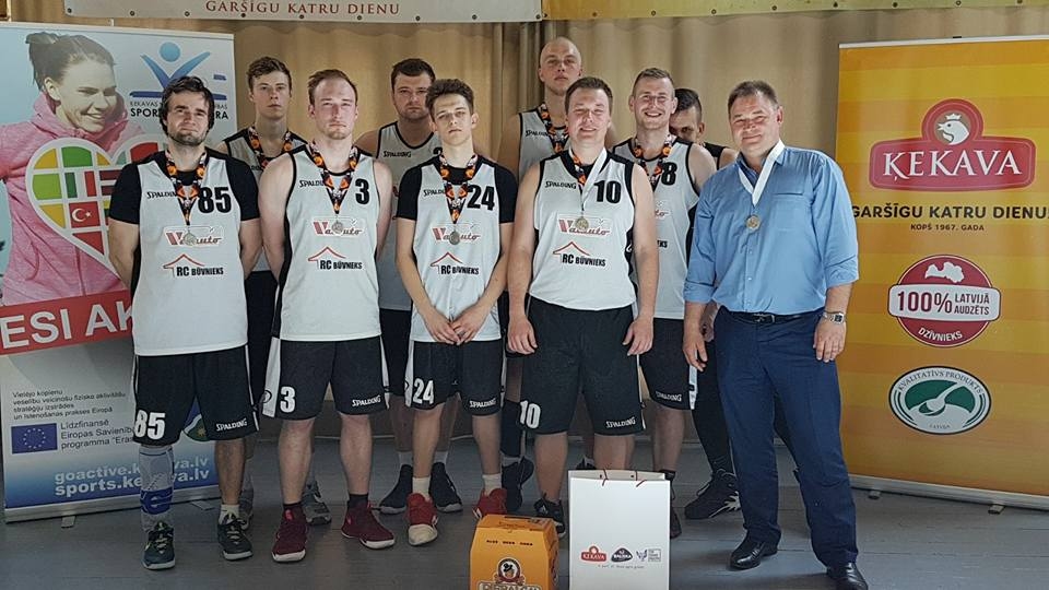 Latvijas čempionu kausā piedalīsies trīs komandas no Jelgavas