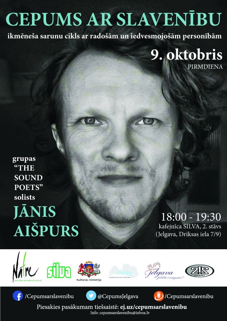 Jaunās sezonas pirmajā “Cepumā ar slavenību” – Jānis Aišpurs
