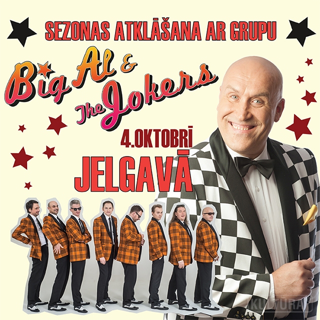 Grupa "Big Al &The Jokers" Jelgavā atklās savu piekto koncertsezonu