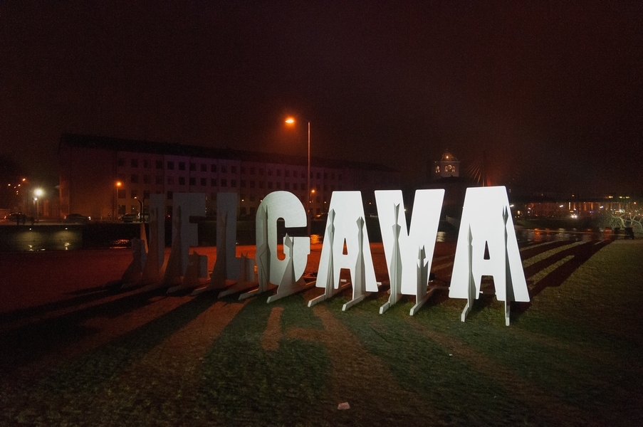 Jelgavā sagaidīts Jaunais gads (FOTO)