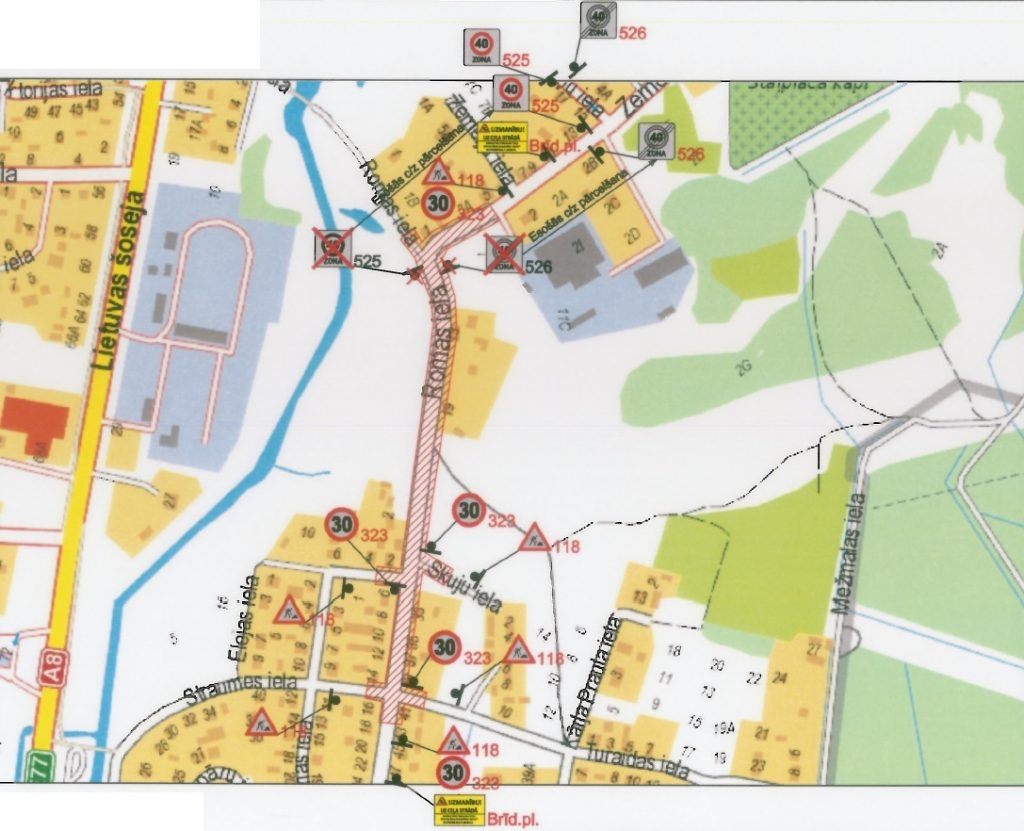 Asfaltbetona seguma izbūves laikā Romas ielā būs ierobežota satiksme