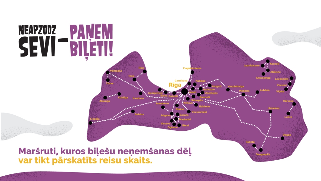 Nepaņemto biļešu dēļ var samazināt autobusu reisu skaitu