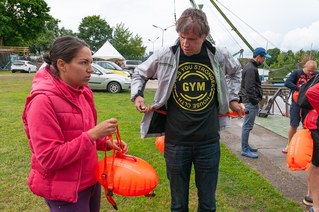 Labo Līgo peldējuma rekordu (FOTO)