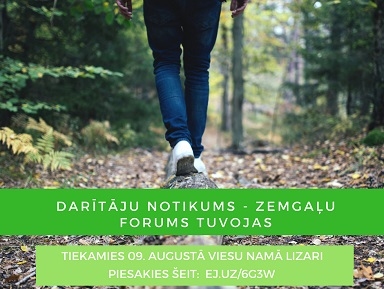 Nākamnedēļ Vircavā norisināsies Zemgales nevalstisko organizāciju forums