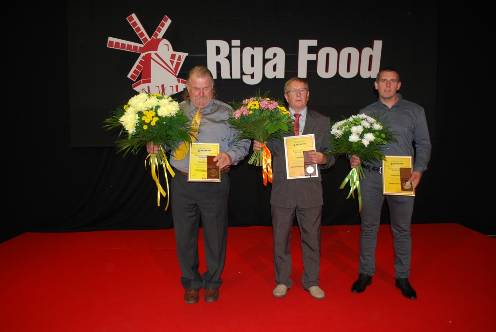 Biškopji saņem “Riga Food” medaļas