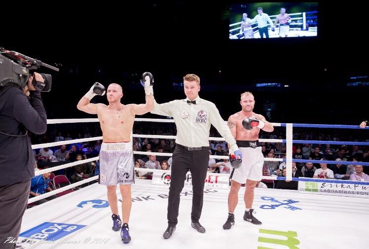 Jelgavniekam Raitim Sinkevičam boksa ringā trešā uzvara