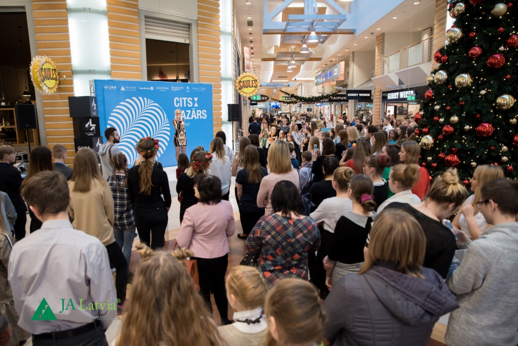 "Domina Shopping" notiks skolēnu mācību uzņēmumu pirmssvētku pasākums