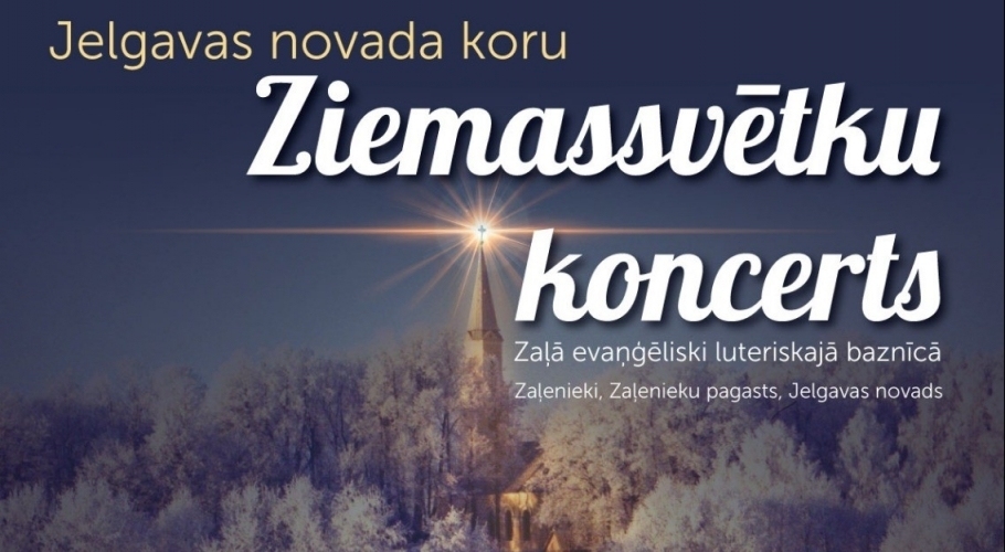 Jelgavas novada kori koncertēs baznīcā