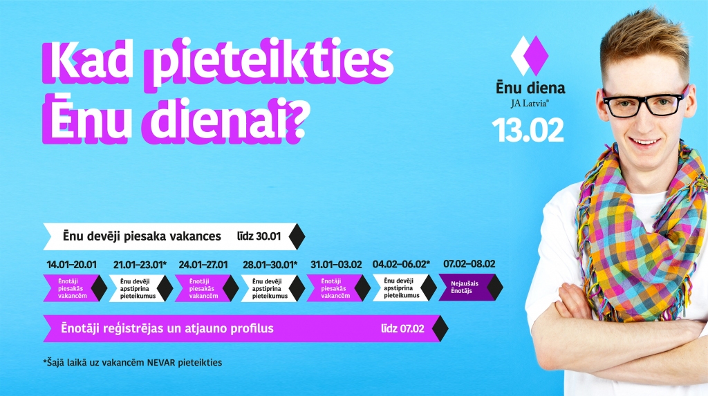 Darba devējus aicina pieteikt vakances “Ēnu dienai 2019”