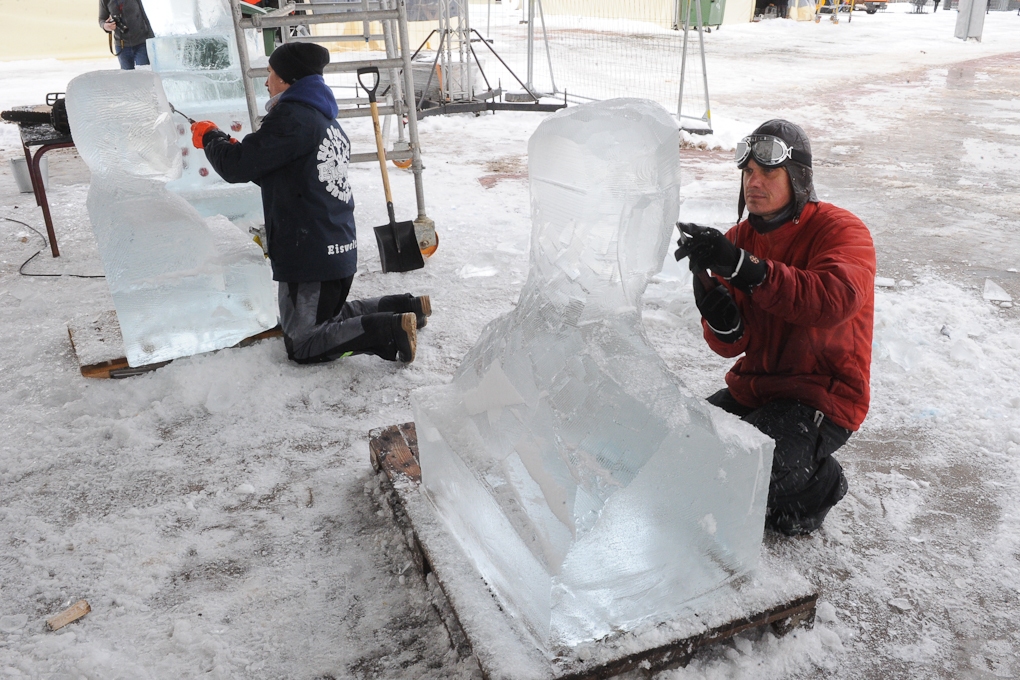 Jelgavā ar uzvarētāju apbalvošanu sāks Ledus skulptūru festivālu