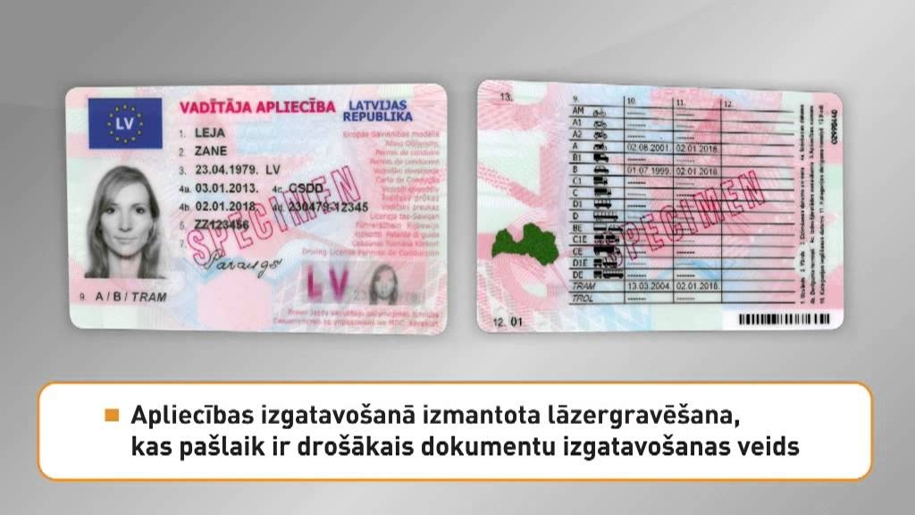 Plāno atteikties no obligātās prasības autovadītājiem ņemt līdzi vadītāja apliecību, ja līdzi būs personu apliecinošs dokuments