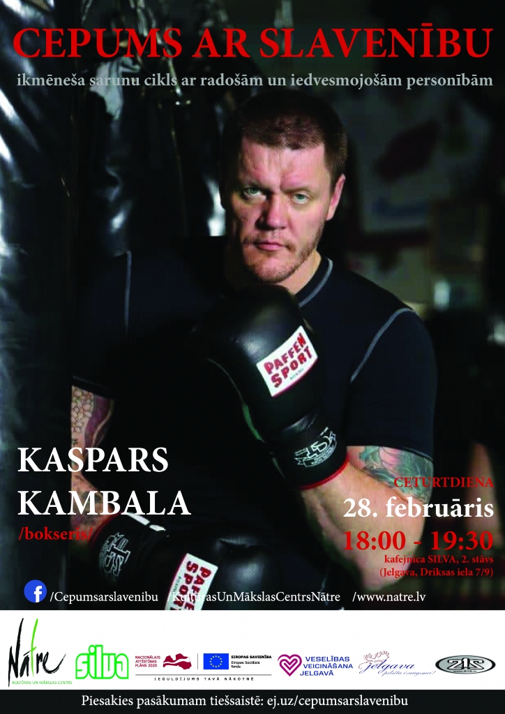 Februāra „Cepumā” par sporta karjeru stāstīs Kaspars Kambala