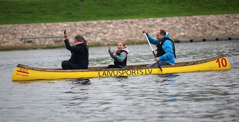 Jelgavā notiks airēšanas sacensības tūrisma kanoe laivās