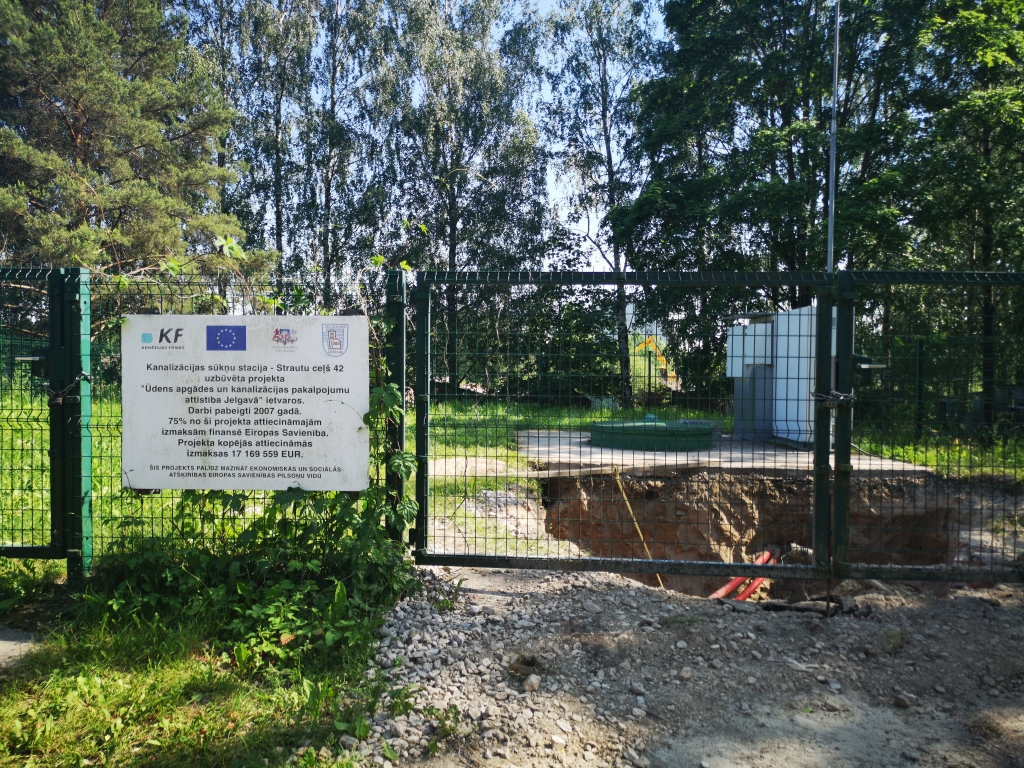 Būvnieks: Negadījums sūkņu stacijā Jelgavā nav saistīts ar Loka maģistrāles pārbūvi