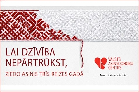 Jelgavā 25. jūnijā notIks Donoru diena