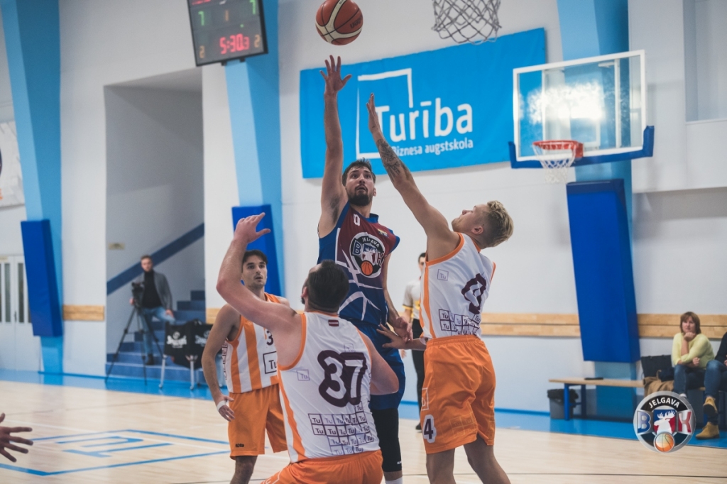 “Jelgava/LLU” basketbolistus pieviļ metienu precizitāte