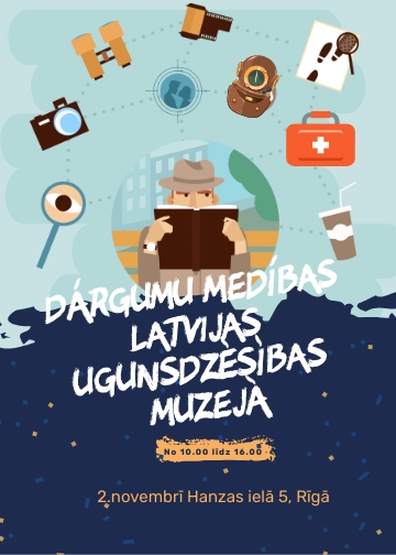 Rīt Latvijas Ugunsdzēsības muzejā notiks  dārgumu medības