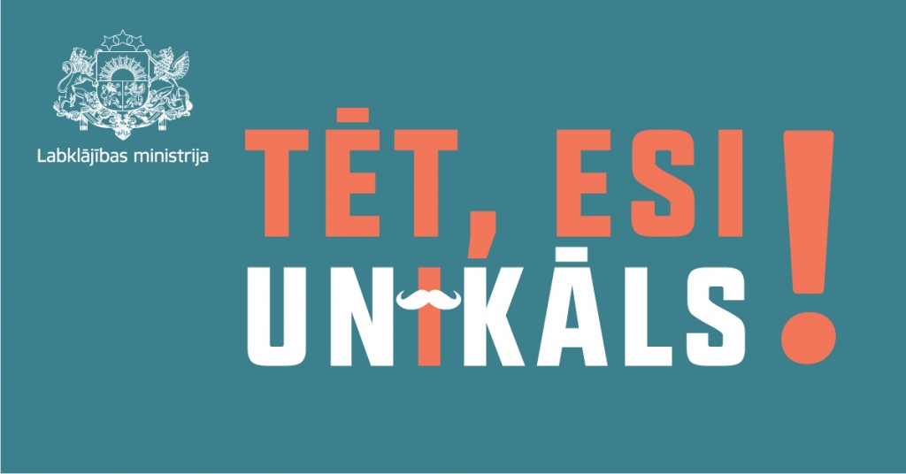 Atklāj kampaņu "Tēt, esi unikāls!" tēva lomas stiprināšanai Latvijā