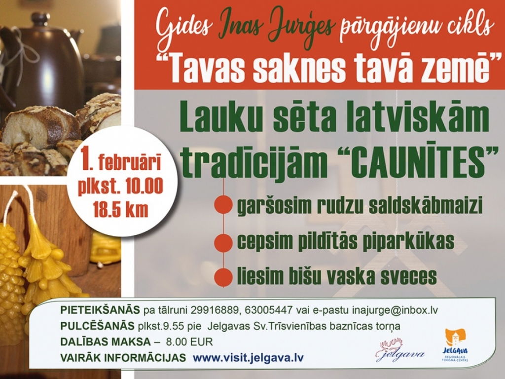 Sestdien pārgājiens “Tavas saknes tavā zemē” vedīs uz lauku sētu ar latviskām tradīcijām "Caunītes"