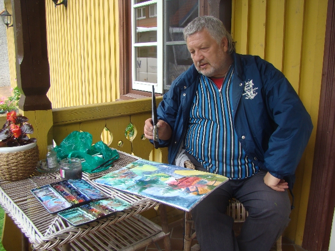 Jelgavas pilsētas bibliotēka aicina uz jubilejas izstādi "Sauļus Kropis – 60: Baltijas grāmatu rakstu"