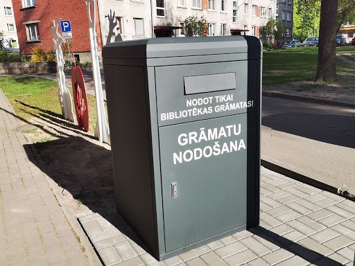 Jelgavas bibliotēkās iepriekš paņemtās grāmatas var atstāt nodošanas iekārtā Akadēmijas ielā