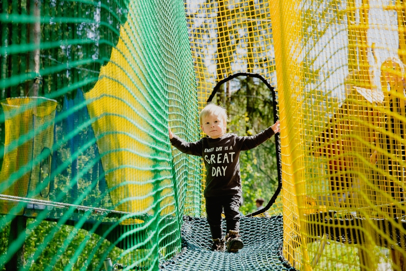 LVM dabas parkā Tērvetē atvērts Tērvetes Tarzāna parks un Tērvetes tīklu parks