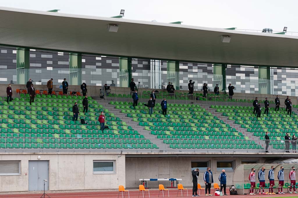 Jelgavas futbolisti kaldina U-21 Latvijas izlases neizšķirtu pret Serbiju (FOTO)