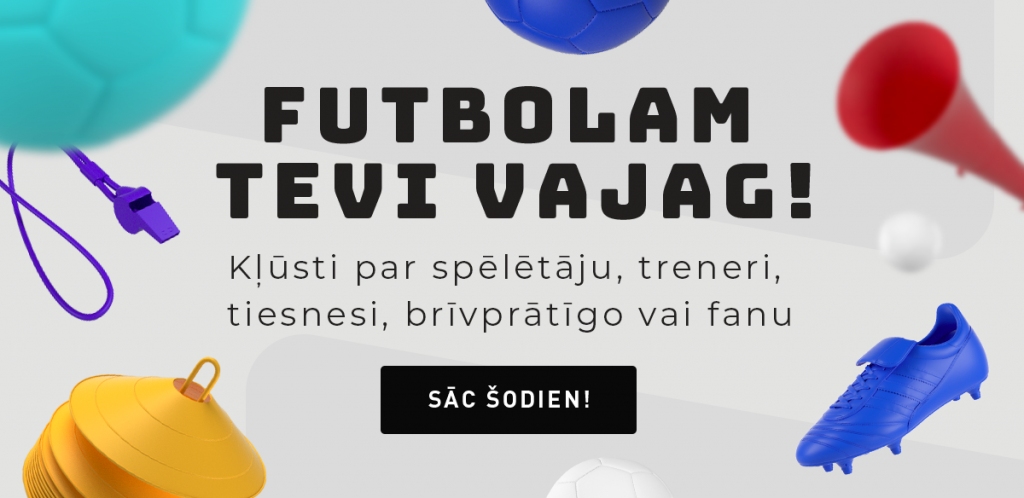 Iesaistīšanos futbolā atvieglo ar īpašas interneta platformas izveidi