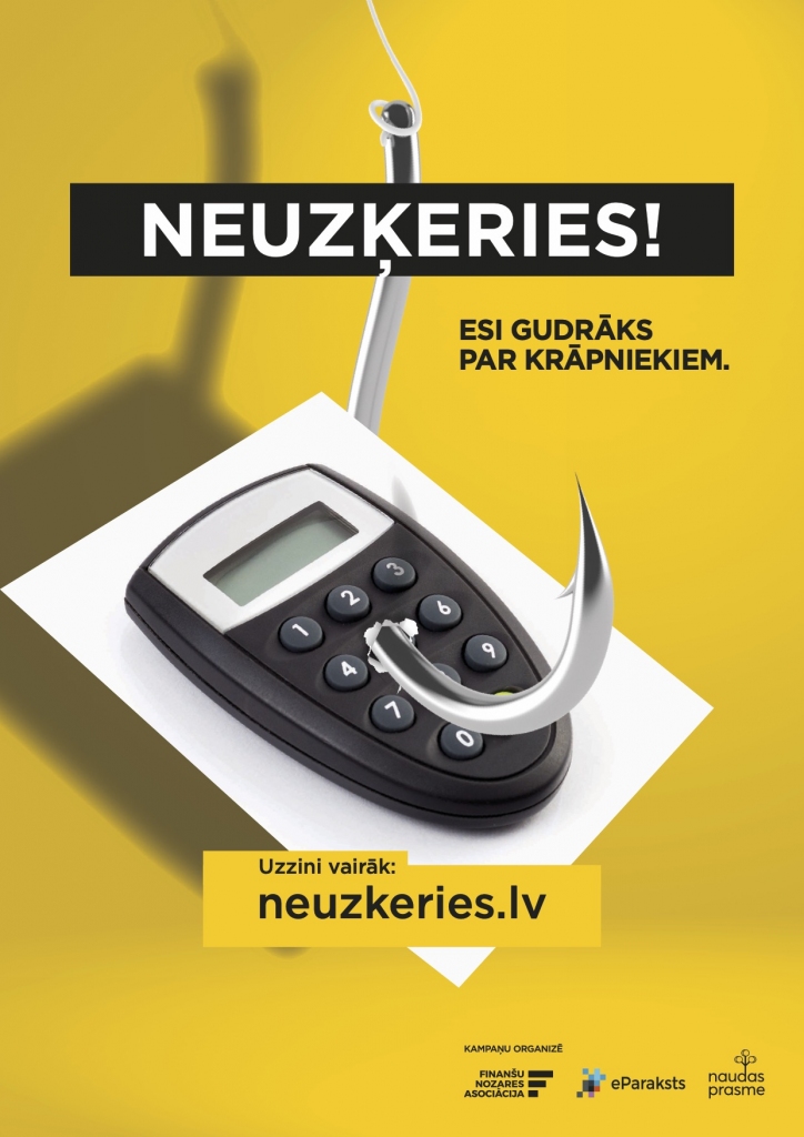 Neuzķeries! Esi gudrāks par krāpniekiem!