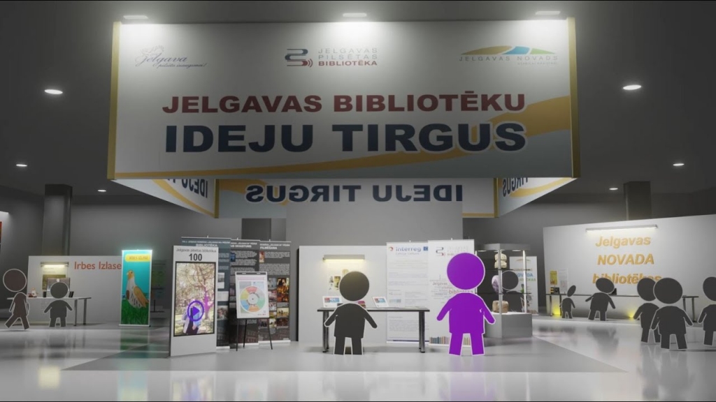 Jelgavas bibliotekāriem panākumi pasākumā "Ideju tirgus"