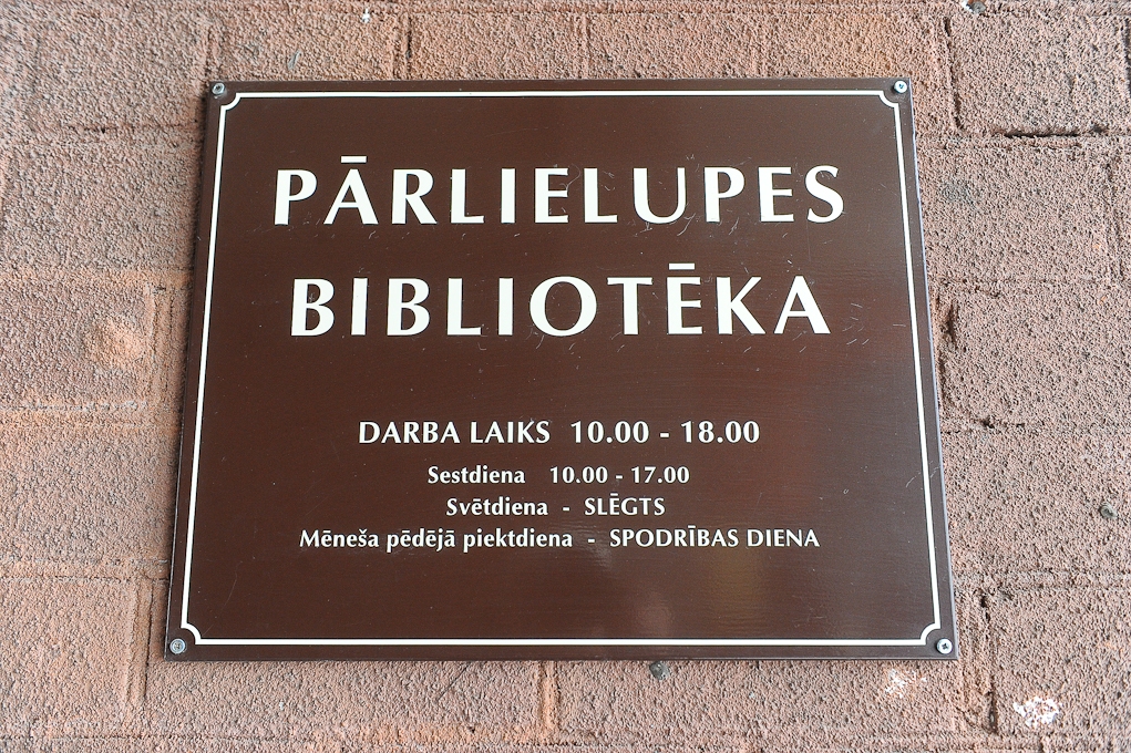 Pārlielupes bibliotēka slēgta 27. un 28. maijā; Miezītes bibliotēka būs slēgta vēlēšanu dienās