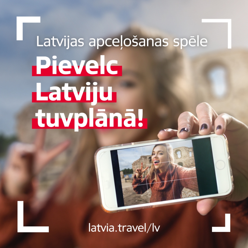 Piedāvā Latvijas apceļošanas spēli “Pievelc Latviju tuvplānā!”