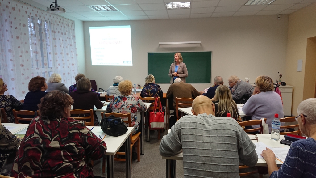 Seniori Jelgavā var pieteikties nodarbībām Senioru universitātē