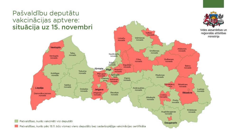 Plešs: 92% no pašvaldību deputātiem pēc 15. novembra varēs turpināt pildīt darba pienākumus  