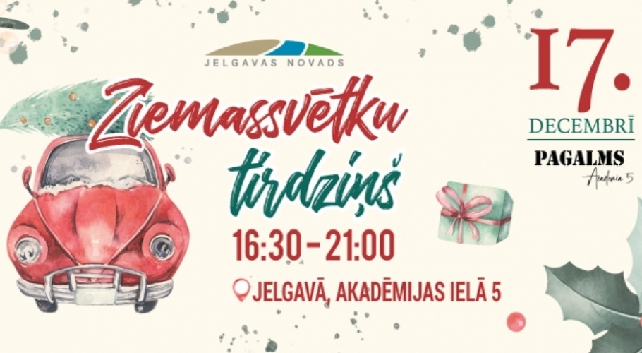 Notiks Jelgavas novada Ziemassvētku tirdziņš